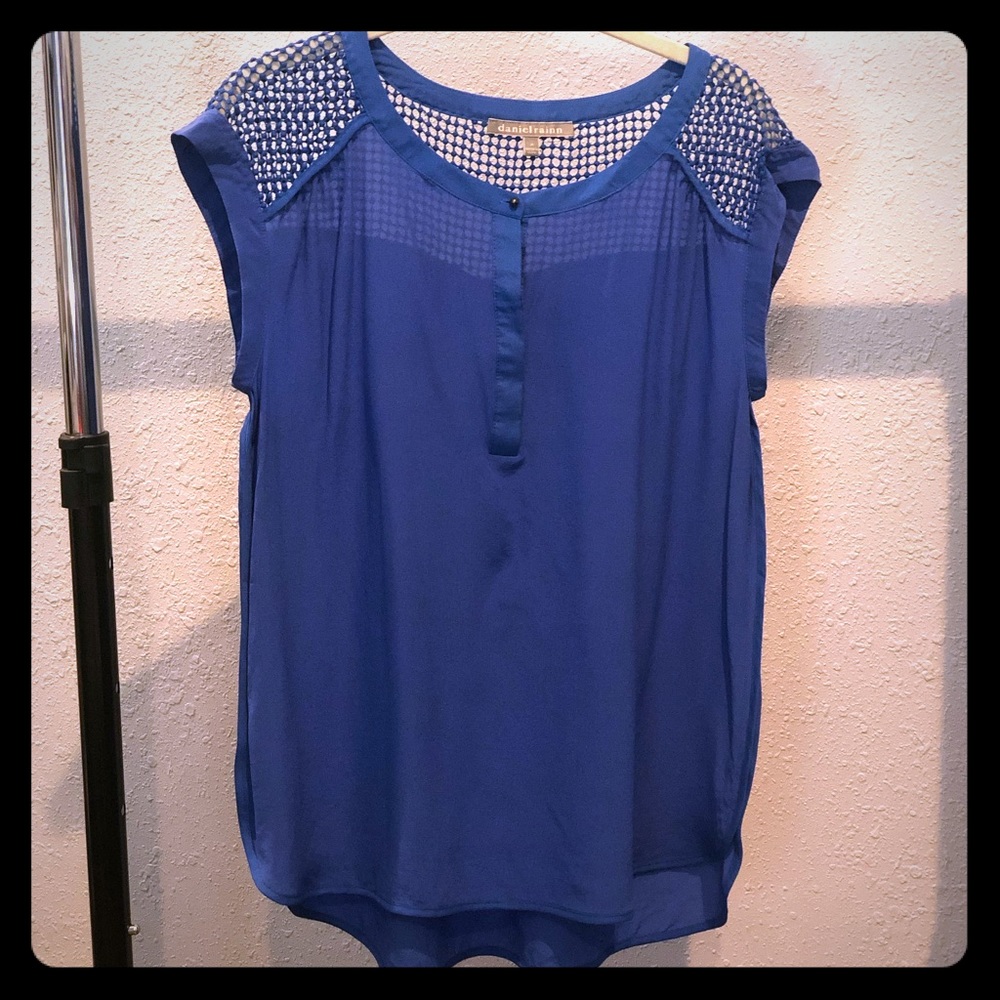 Daniel Rainn, blue with embroidered detail